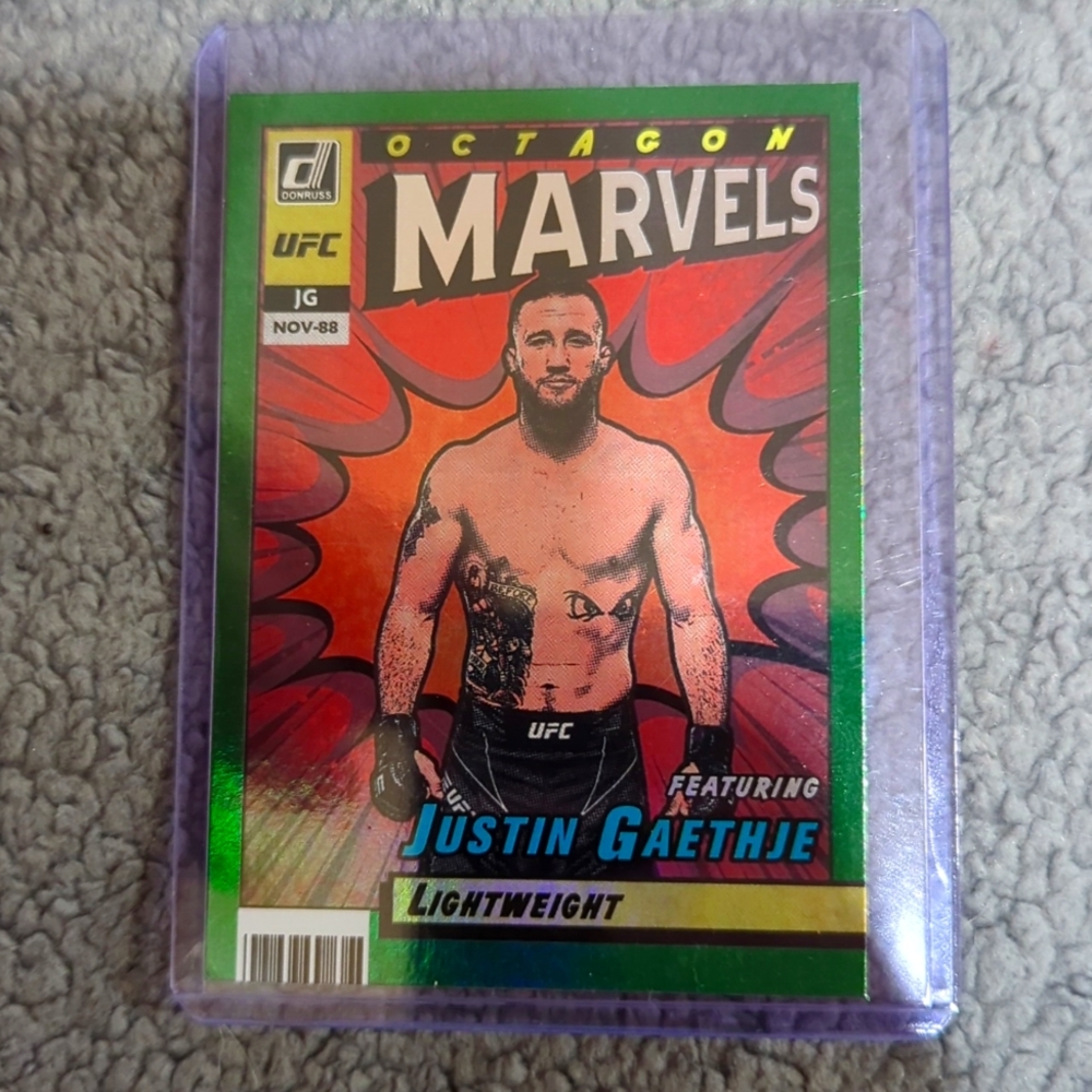 UFC Donruss Octagon Marvels 2022 #15 Justin Gaethje